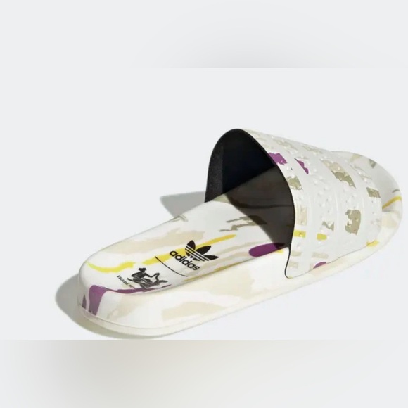 adidas Originals ADILETTE THEBE MAGUGU SLIDES US 8 (Women's) - Picture 3 of 10